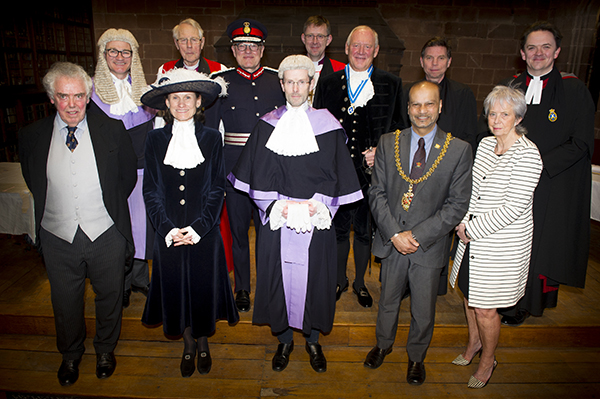 High Sheriff of Cumbria Chris Holmes DL ceremony