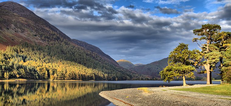 View of Buttermere in the Lake District
