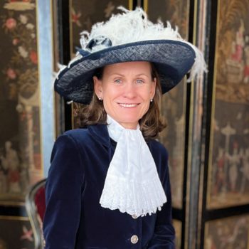 Sam-Scott-2022-2023-High-Sheriff-of-Cumbria-seated Sam Scott High Sheriff of Cumbria 2022/2023 in full ceremonial dress